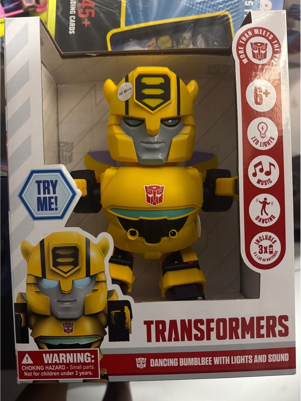 Transformers Dancing Bumblebee with Lights and Sound Action